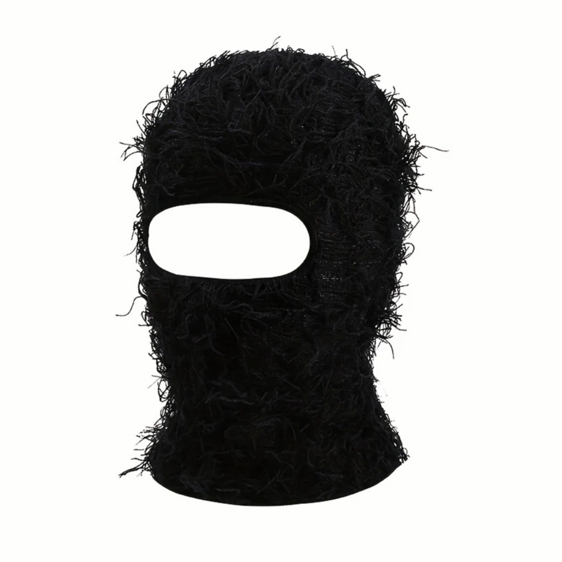 Y2K Distressed Balaclava